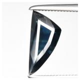 0.88ct Trillion Natural Green Blue Sapphire - Heat