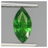 Marquise Cut Natural Unheated Top Rich Green Tsavo