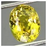 Oval Cut Natural Top Rich Yellow Sapphire Australi