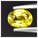 0.42ct 4.7x3.5mm VS Oval Yellow Sapphire - Thailan