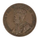 1917 Canada Large Cent Coin