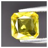 0.71ct 5.3x5mm VS Octagon Yellow Sapphire - Thaila