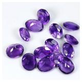 Oval Natural Top Rich Purple Amethyst Uruguay 4.13