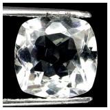 Cushion Cut Natural Unheated White Topaz Brazil 5.