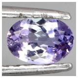 Oval Cut Natural Clean Top Violet Blue Tanzanite 0