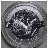 Canada $10 2014 Canada Goose - O Canada series II