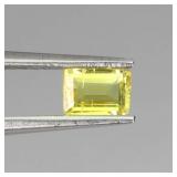 Baguette Cut Natural Top Yellow Sapphire Australia