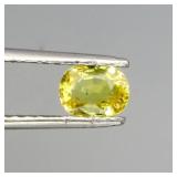 Oval Cut 100% Natural Top Rich Yellow Sapphire Aus