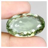Oval Cut Clean Natural Top Rich Green Amethyst Bra