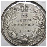 Canada 25 Cent 1906