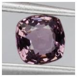 Cushion Cut Natural Unheated Top Purple Spinel Bur