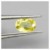 Oval Cut Natural Top Rich Yellow Sapphire Australi