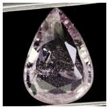 Pear Cut Natural Unheated Pink Kunzite Afghanistan