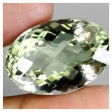 Oval Cut Natural Top Rich Green Amethyst Brazil 22