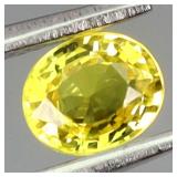 Oval Cut Natural Top Rich Yellow Sapphire Australi