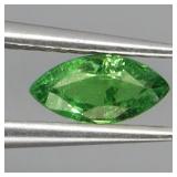 Marquise Natural Unheated Top Green Tsavorite Garn