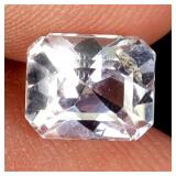 Octagon Cut Natural Unheated Pink Kunzite Afghanis