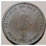 Canada LC-9D2 Bank of Montreal 1837 Penny Token Br