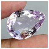 Pear Cut Natural Unheated Top Pink Amethyst Bolivi