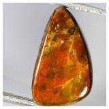 Amazing Natural Hot Rainbow Luster Ammolite Canada