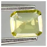 Octagon Cut 100% Natural Top Yellow Sapphire Austr