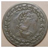 Canada LC-48-17 1812 Tiffin Half Penny Token  Br96