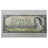 Canada 1954 $20 Banknote BC-41b
