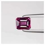 0.95ct VS Octagon Natural Purplish Pink Rhodolite