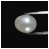 9.47ct Free Form Cabochon Drilled Natural Cultured