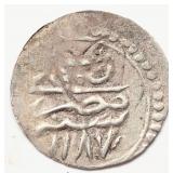 Ottoman Empire AH1187 Abdul Hamid I silver Para co