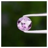 0.38ct 5.5mm VS Round Rose-Cut Natural Pink Sapphi