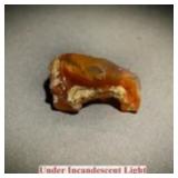 9.10ct 20x12mm Rough Natural Opal - Rainbow Flash,