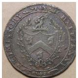 Great Britain Token DH-246 1795 Allen Middlesex Ha