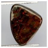 Amazing Natural Hot Rainbow Luster Ammolite Canada
