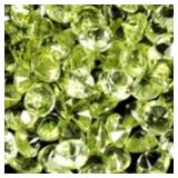Round Natural Unheated Top Rich Green Peridot 130p