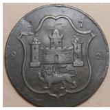 Great Britain Token DH-38 1792 Norwich Norfolk Hal