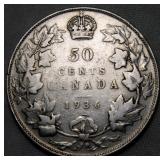 Canada 50 Cents 1936