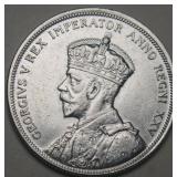 Canada Silver Dollar 1935 Double XXV