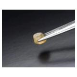 1.28ct 5.6x5.2mm Rough Unheated Yellow-Green Sapph