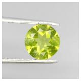 Round Cut 100% Natural Unheated Top Rich Green Per