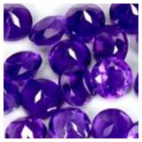 Round Cut Natural Top Purple Amethyst Uruguay Lot