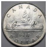 Canada Silver Dollar 1937