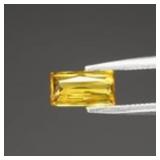 0.56ct 6.5x3.5mm VS Scissor-Cut Yellow Sapphire -
