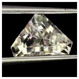 Superman Cut Natural Peach Kunzite Afghanistan VVS