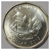 Canada $1 2015 Oh Canada  Uncirculated