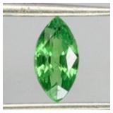 Marquise Cut Natural Unheated Top Green Tsavorite