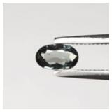 0.26ct 5x3mm VS Oval Natural Green Sapphire - Unhe