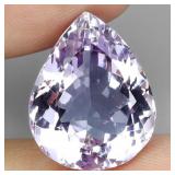 Pear Cut Natural Unheated Top Pink Amethyst Bolivi