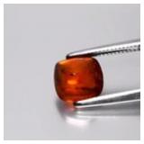 2.47ct Cushion Cabochon Natural Orange Spessartite