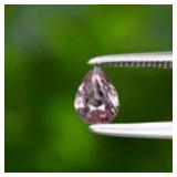 0.38ct 5.8x4mm Pear Natural Purple Sapphire - Unhe